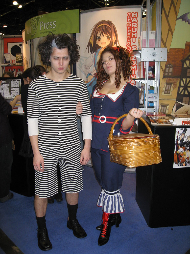 Sweeny Todd and Mrs. Lovett a la picnic fantasy. Probably my favorite of the day.